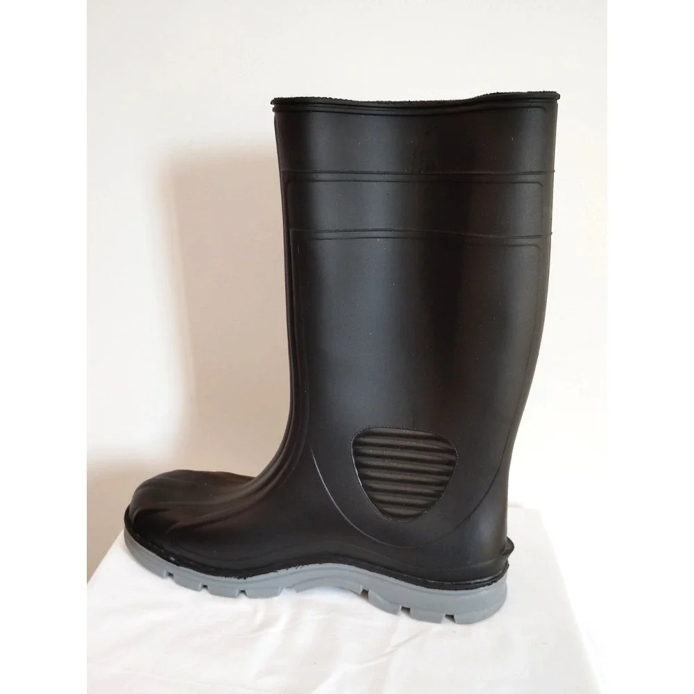 NWT Tingley Poultry Tuff ST Men's 15 Black Waterproof Safety Work Boots 70651‑15